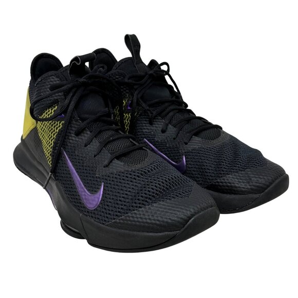 Nike LeBron Witness IV Mens Sz 15 Zoom Freak 1 Black Purple Yel Basketball Shoes main image 11